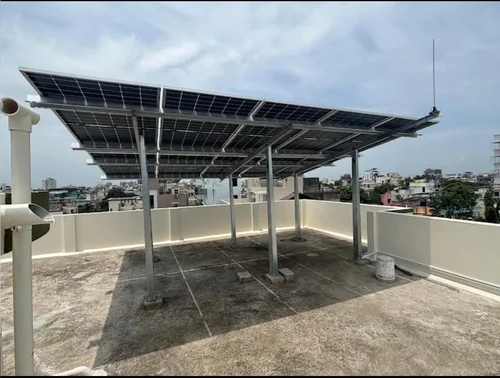 25 kW On-Grid solar installation — Raised Terrace Array