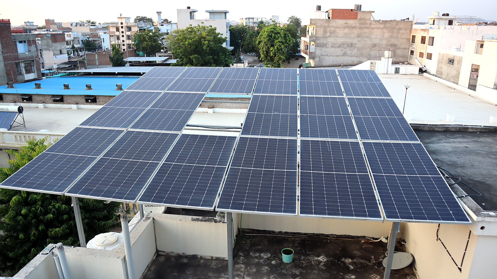 10 kW On-Grid solar installation — Rooftop Home, Sector 9